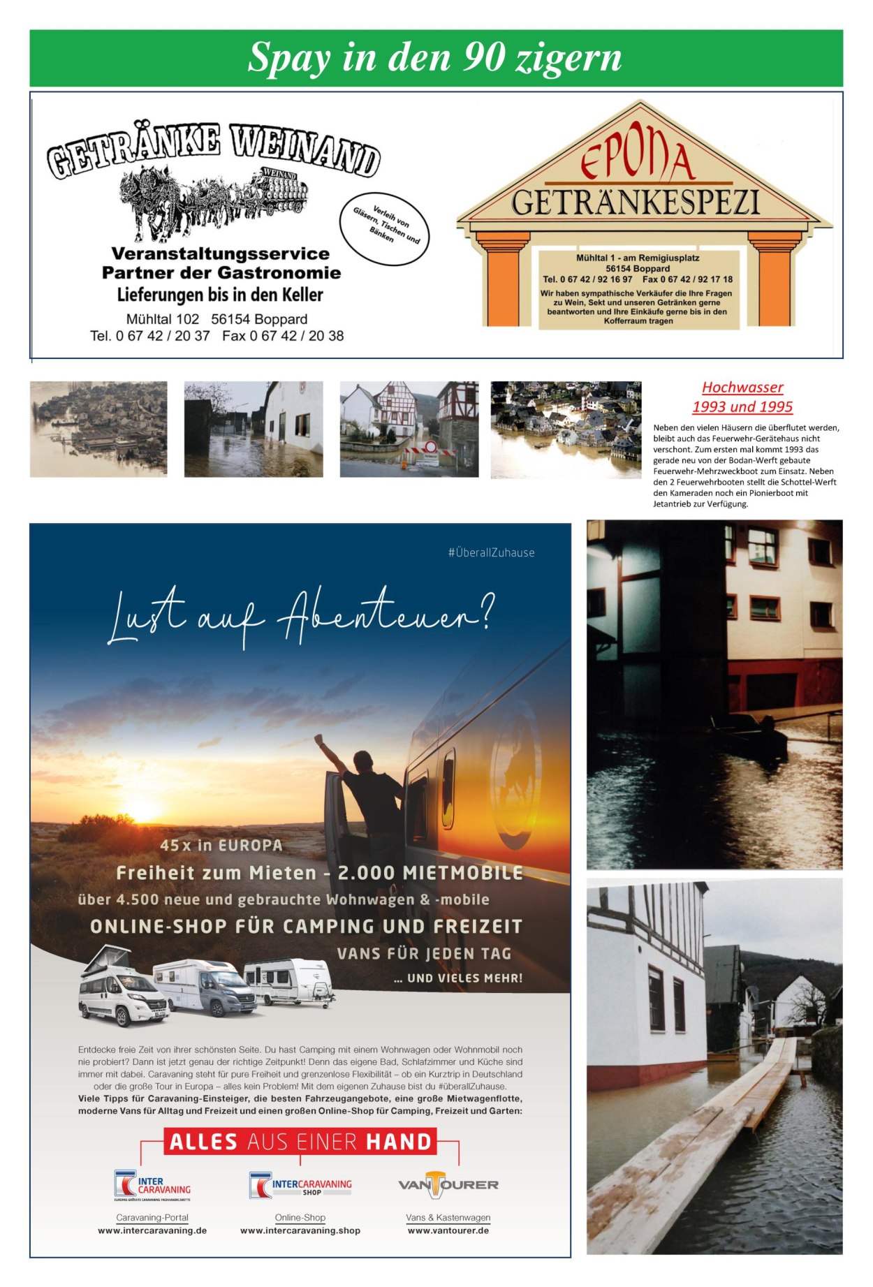  Seite 19 Festzeitung 1200 Jahre Spay | © Ortsgemeinde Spay