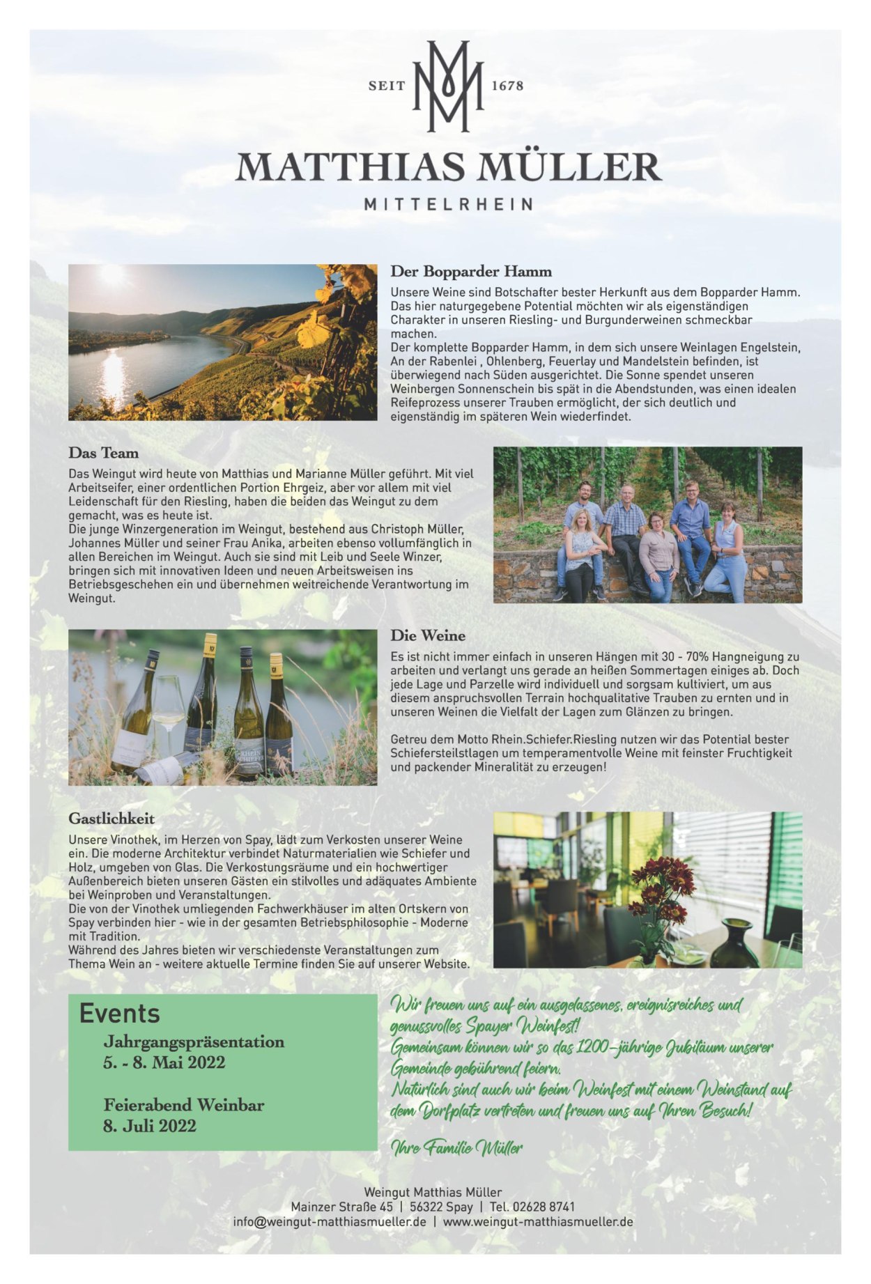  Seite 9 Festzeitung 1200 Jahre Spay | © Ortsgemeinde Spay