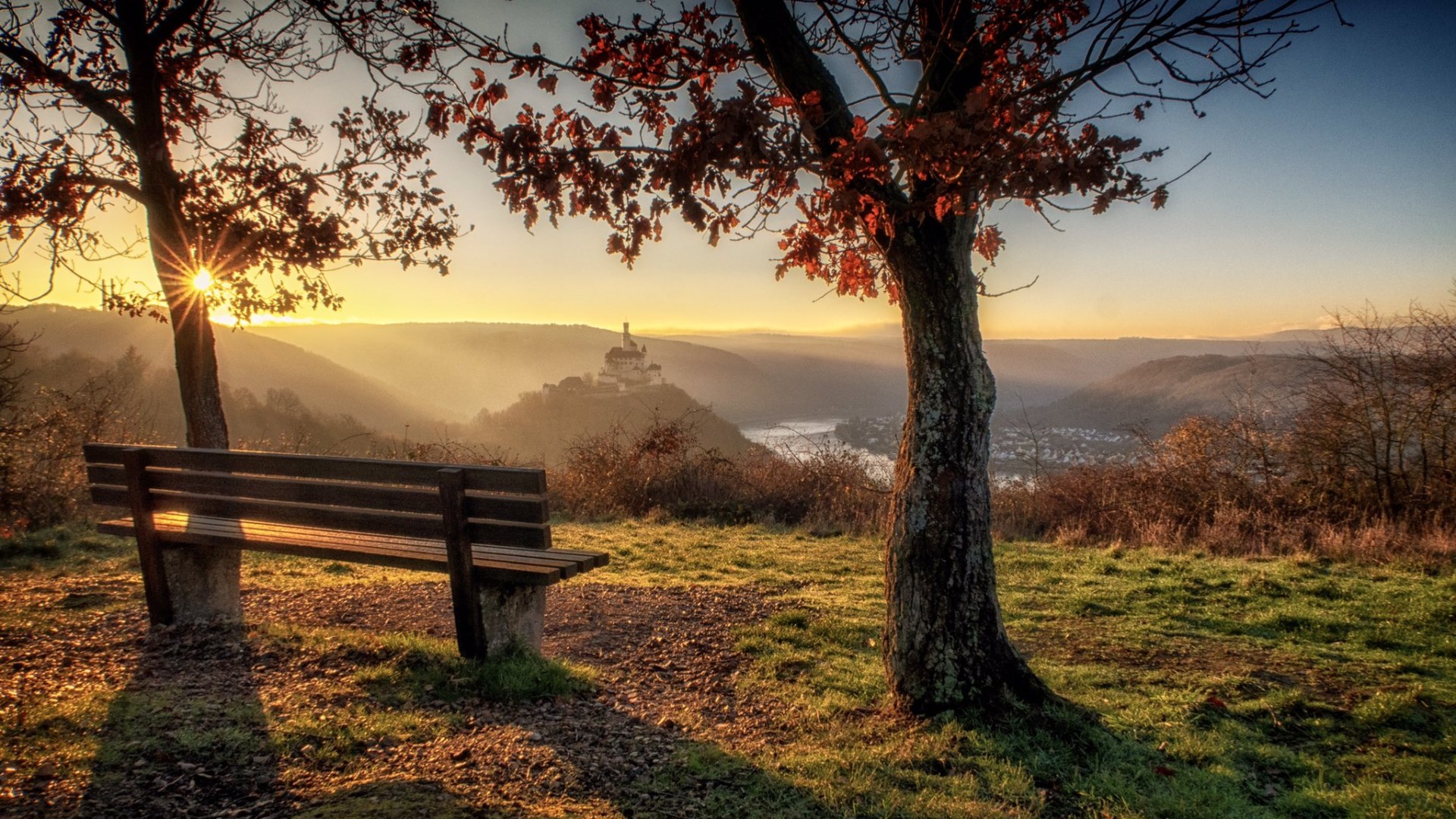 Blick auf Marksburg mit Spay | &copy; mit freundlicher Genehmigung von Klaus Breitkreutz Lehmen