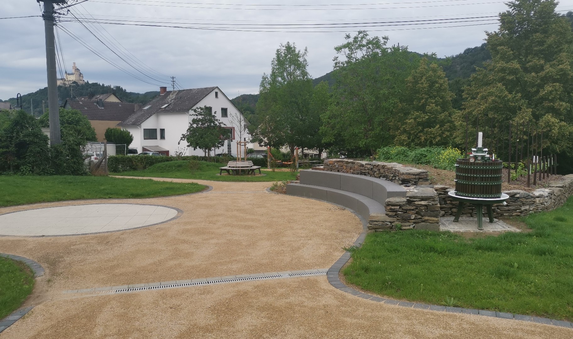 Lambertuspark Bühne | © Peter Heil Lambertuspark Bühne | © Peter Heil