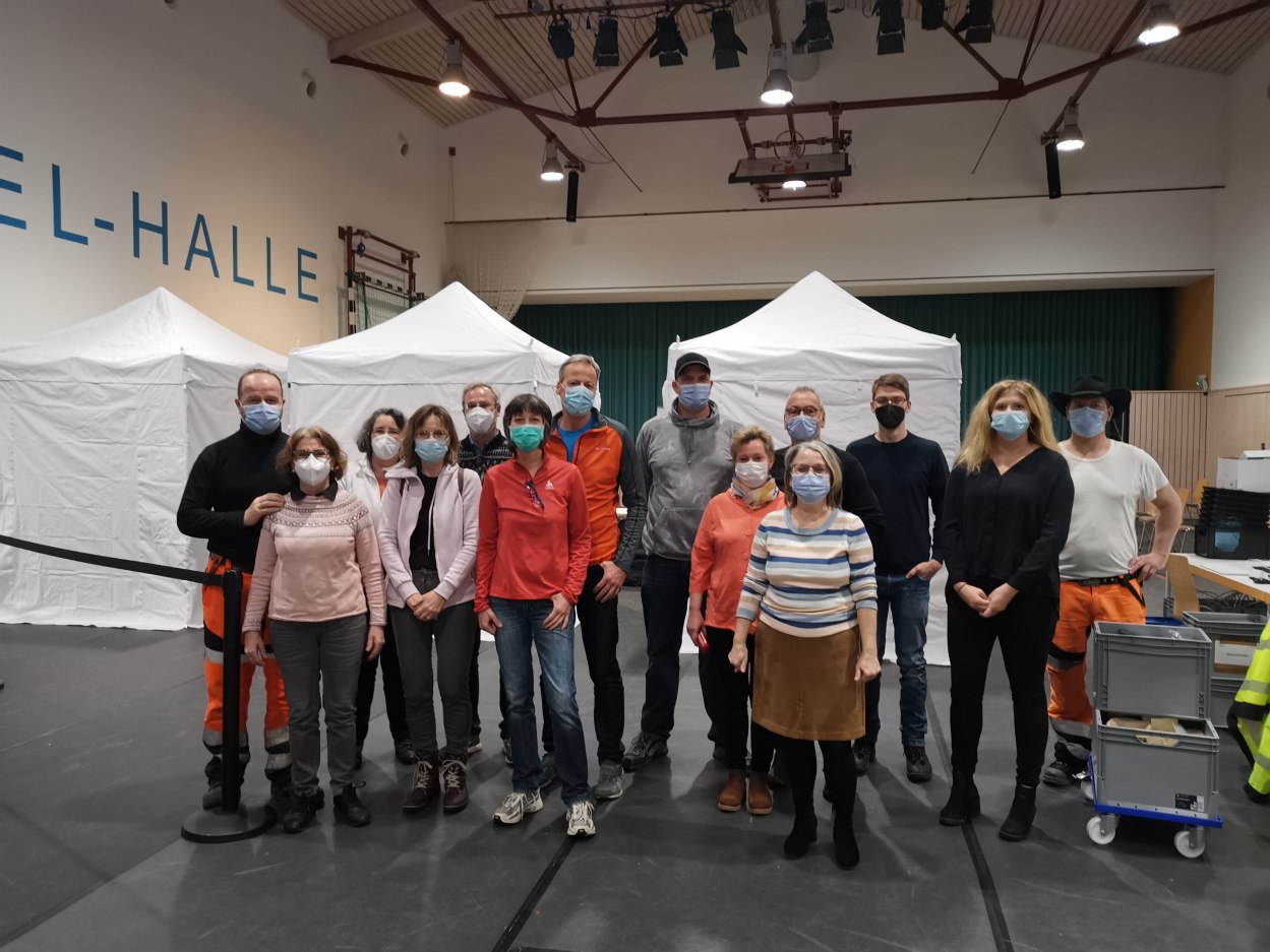 Impfteam Spay 5.1.22 | © Peter Heil