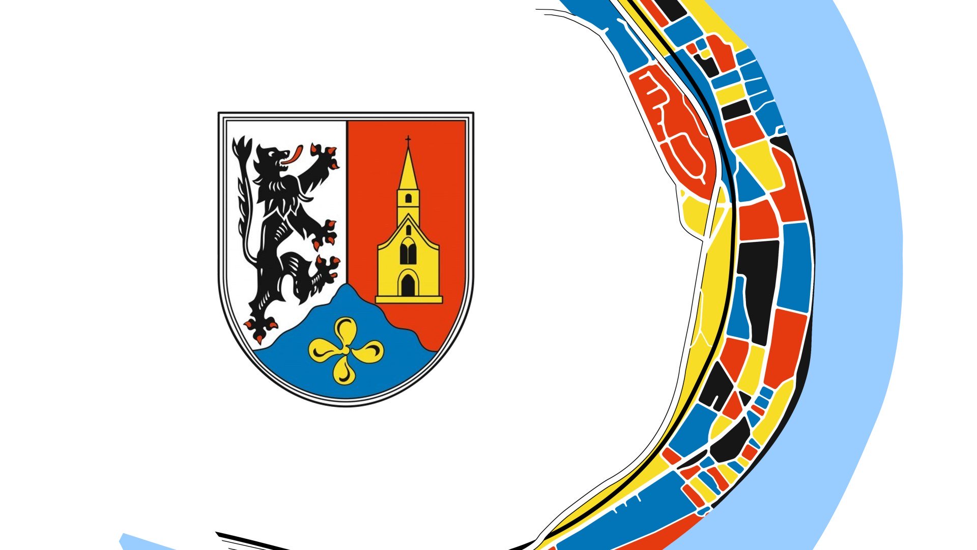 Logo Wappen Spay mit Ortsplan | &copy; Ortsgemeinde Spay