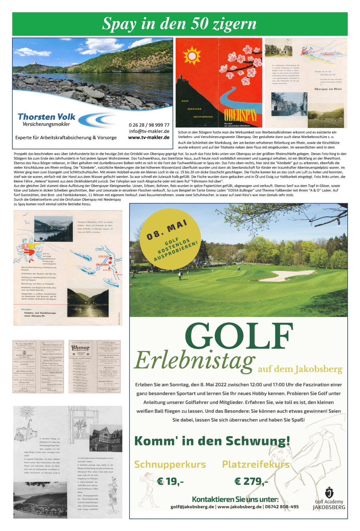  Seite 7 Festzeitung 1200 Jahre Spay | © Ortsgemeinde Spay