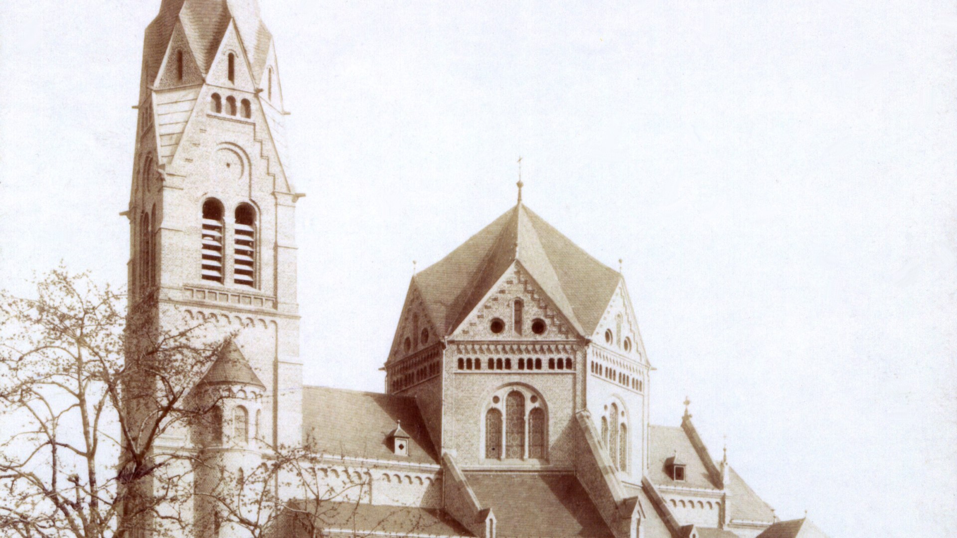 Pfarrkirche 1905 | &copy; Bildarchiv Ortsgemeinde Spay
