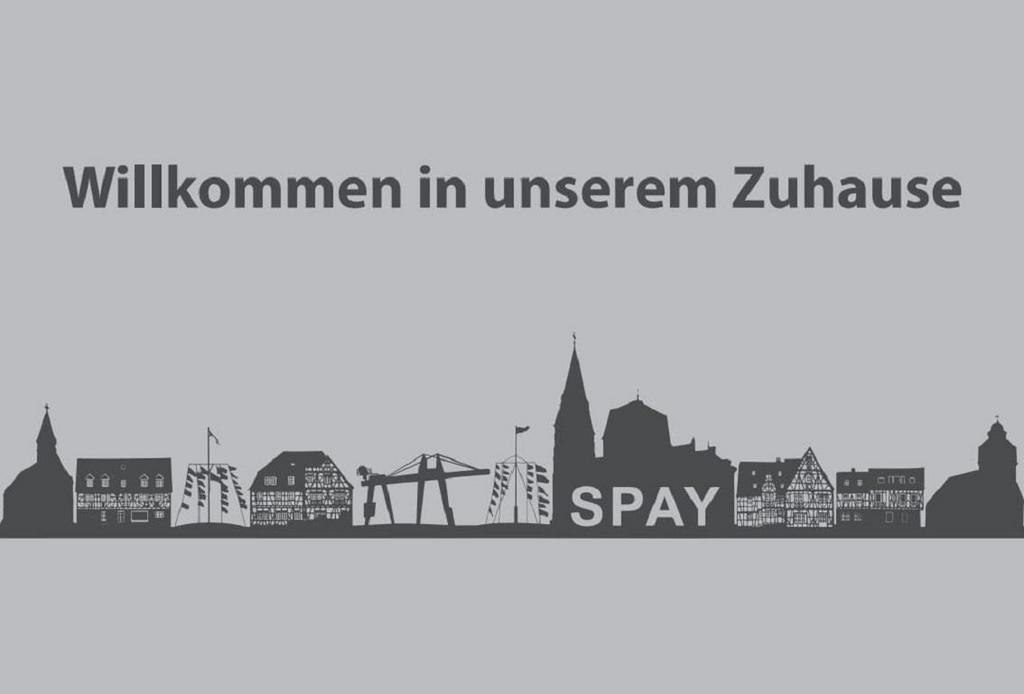 Fußmatte Skyline Spay | © Ortsgemeinde Spay