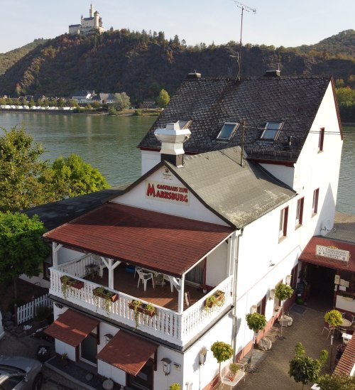 Gasthaus zur Marksburg Haupteingang | © Gasthaus zur Marksburg Gasthaus zur Marksburg Haupteingang | © Gasthaus zur Marksburg