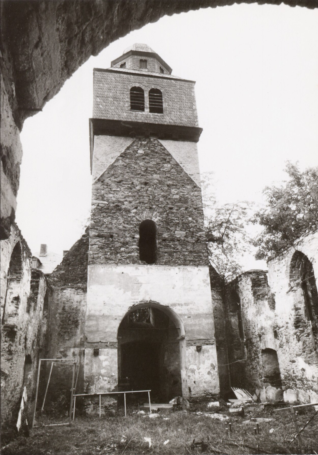 Alte Kirche Ruine 1977 | © Bildarchiv Ortsgemeinde Spay