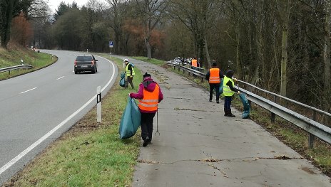 RhineCleanUp und Dreckweg-Tag Spay am 11.09.2021 | © Peter Heil