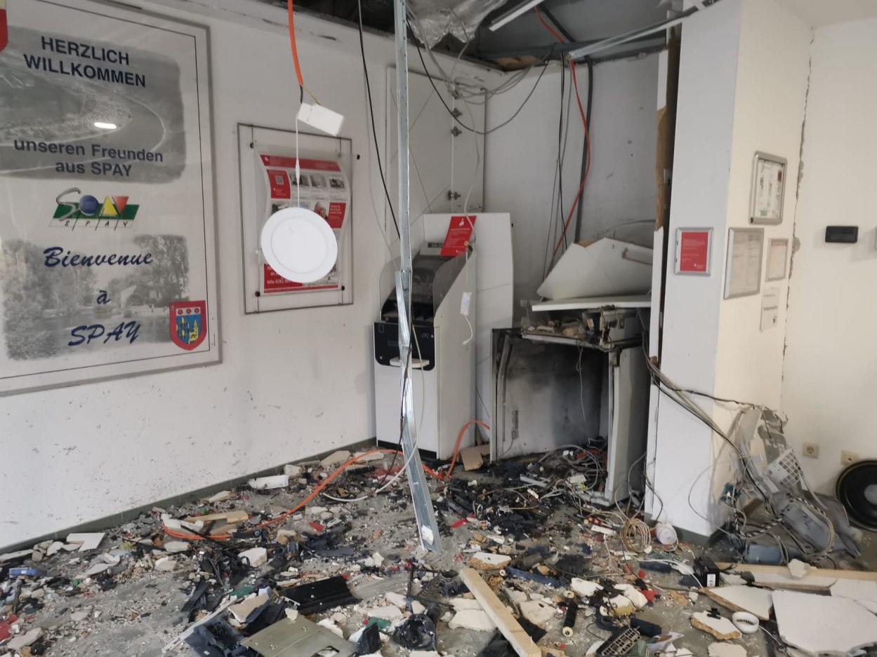 Sprengung Geldautomat GMZ | © Peter Heil