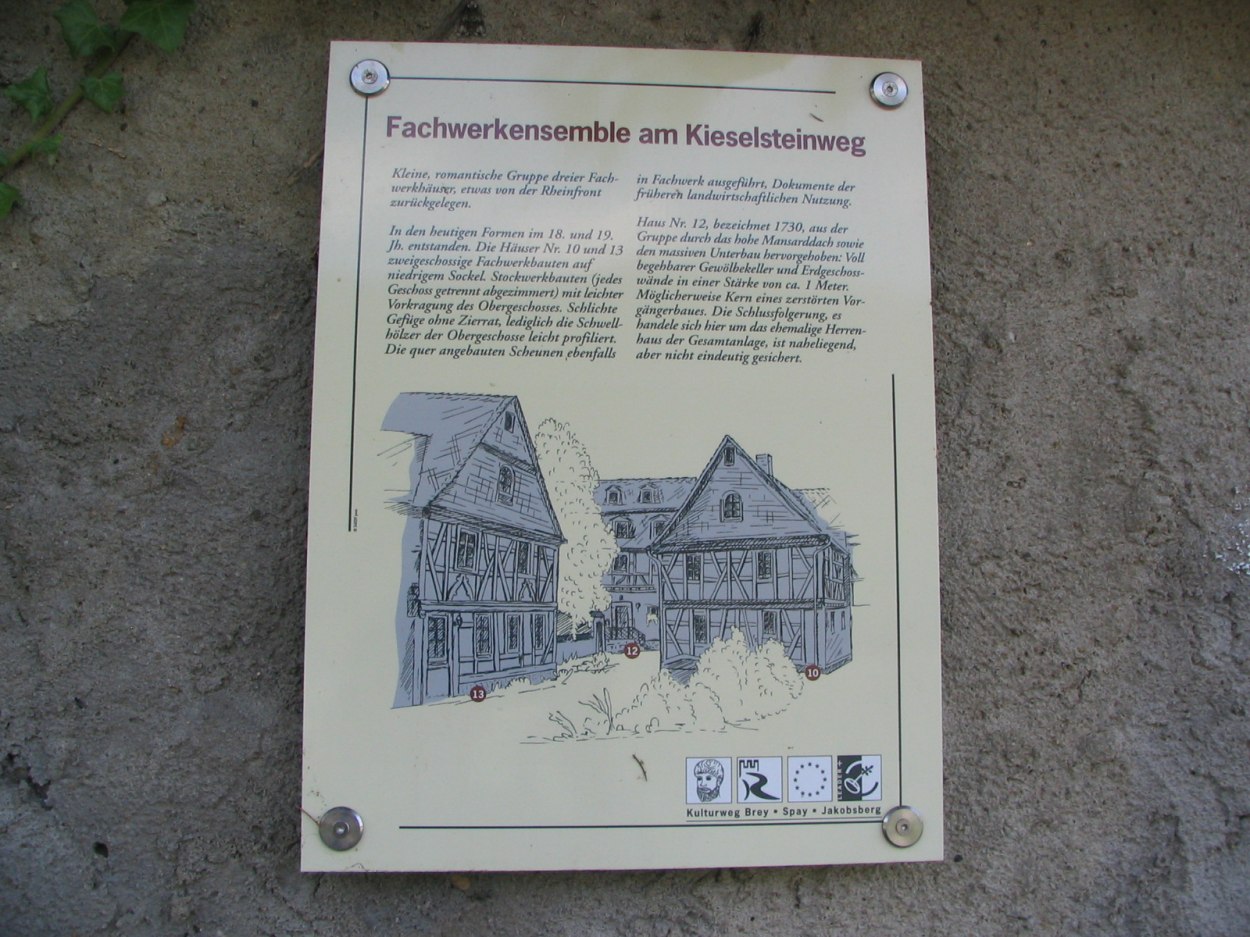 Schild Fachwerk | © Rudolf Weber Schild Fachwerk | © Rudolf Weber