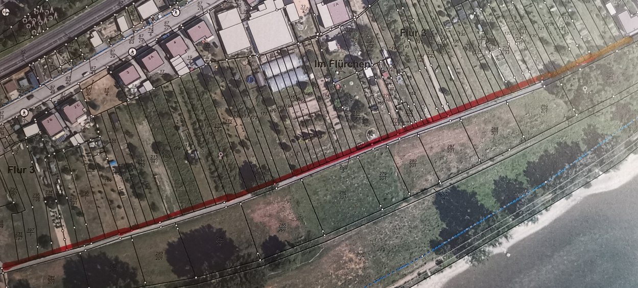 Kabelverlegung im Flürchen	