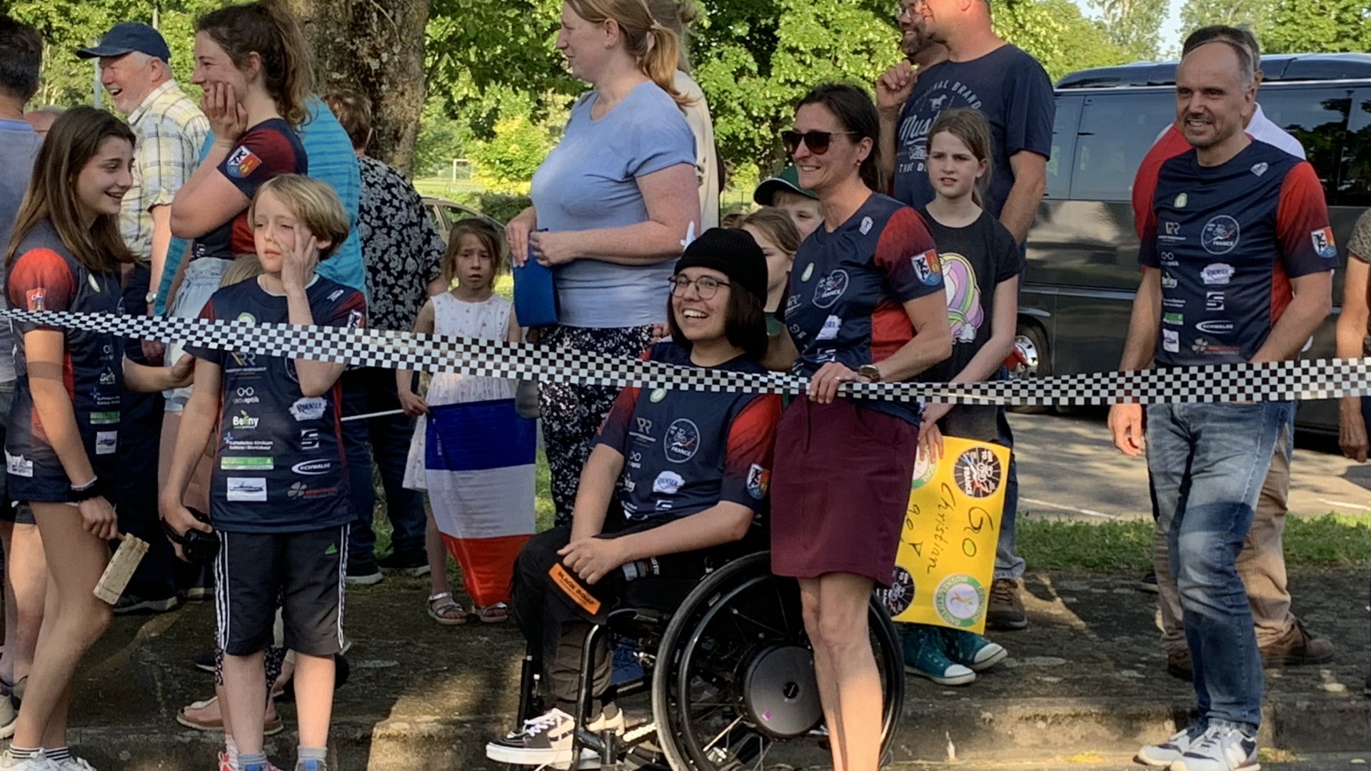 Zielankunft Spendeneinfahrt Christian Volk | © Walter Karbach Zielankunft Spendeneinfahrt Christian Volk | © Walter Karbach