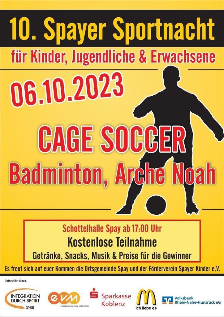 Spayer Sportnacht 2023 | © Ortsgemeinde Spay Spayer Sportnacht 2023 | © Ortsgemeinde Spay