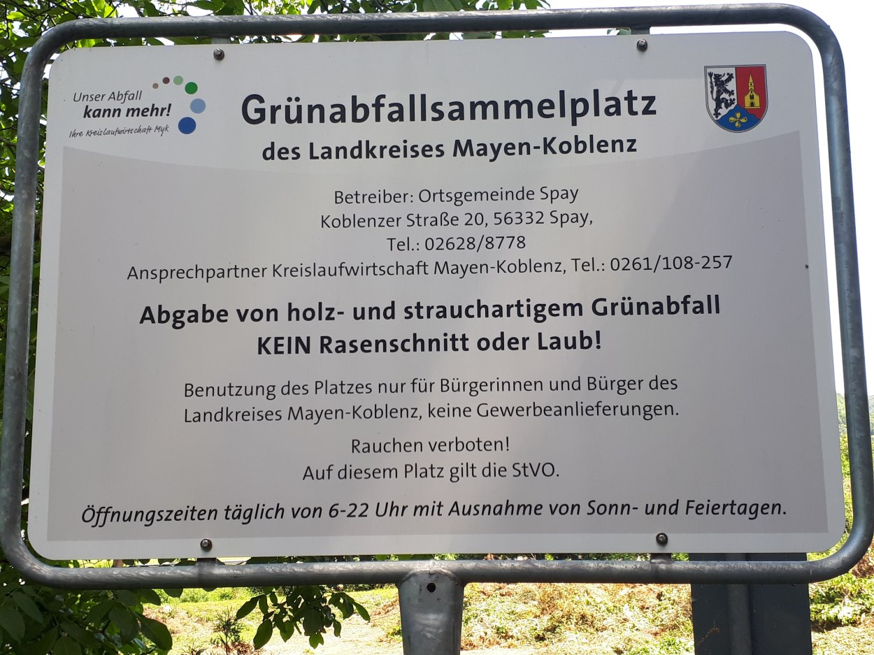 Grünschnittsammelplatz | © Thomas Becker Grünschnittsammelplatz | © Thomas Becker