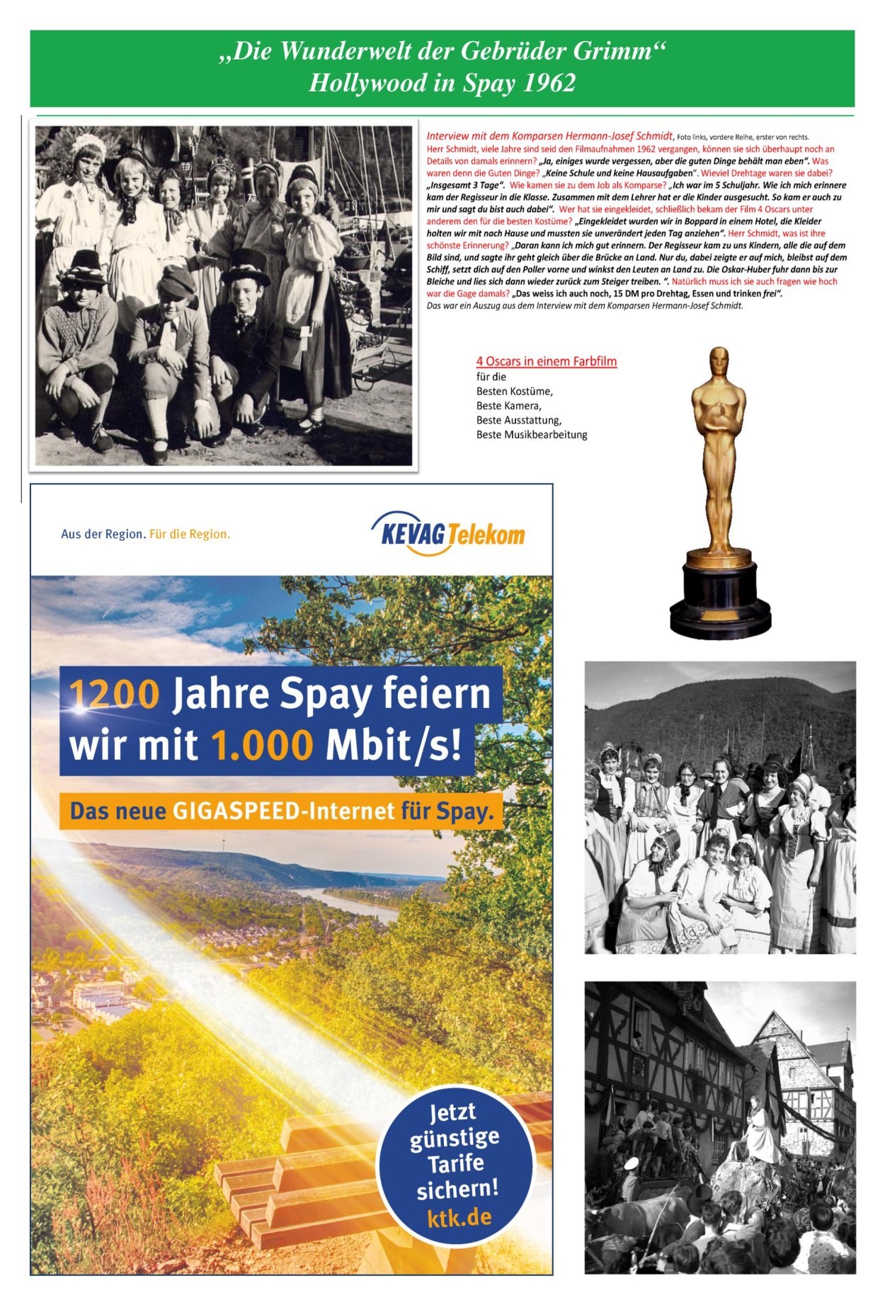  Seite 14 Festzeitung 1200 Jahre Spay | © Ortsgemeinde Spay