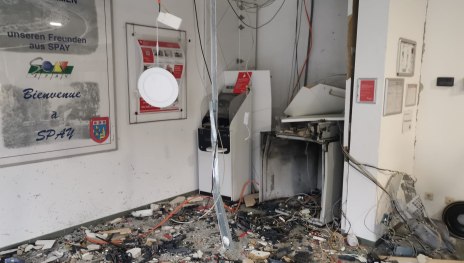 Sprengung Geldautomat GMZ | © Peter Heil Sprengung Geldautomat GMZ | © Peter Heil