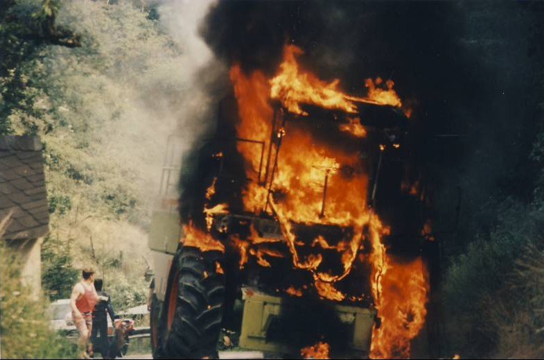 1997 Mähdrescher | © Freiwillige Feuerwehr Spay 1997 Mähdrescher | © Freiwillige Feuerwehr Spay