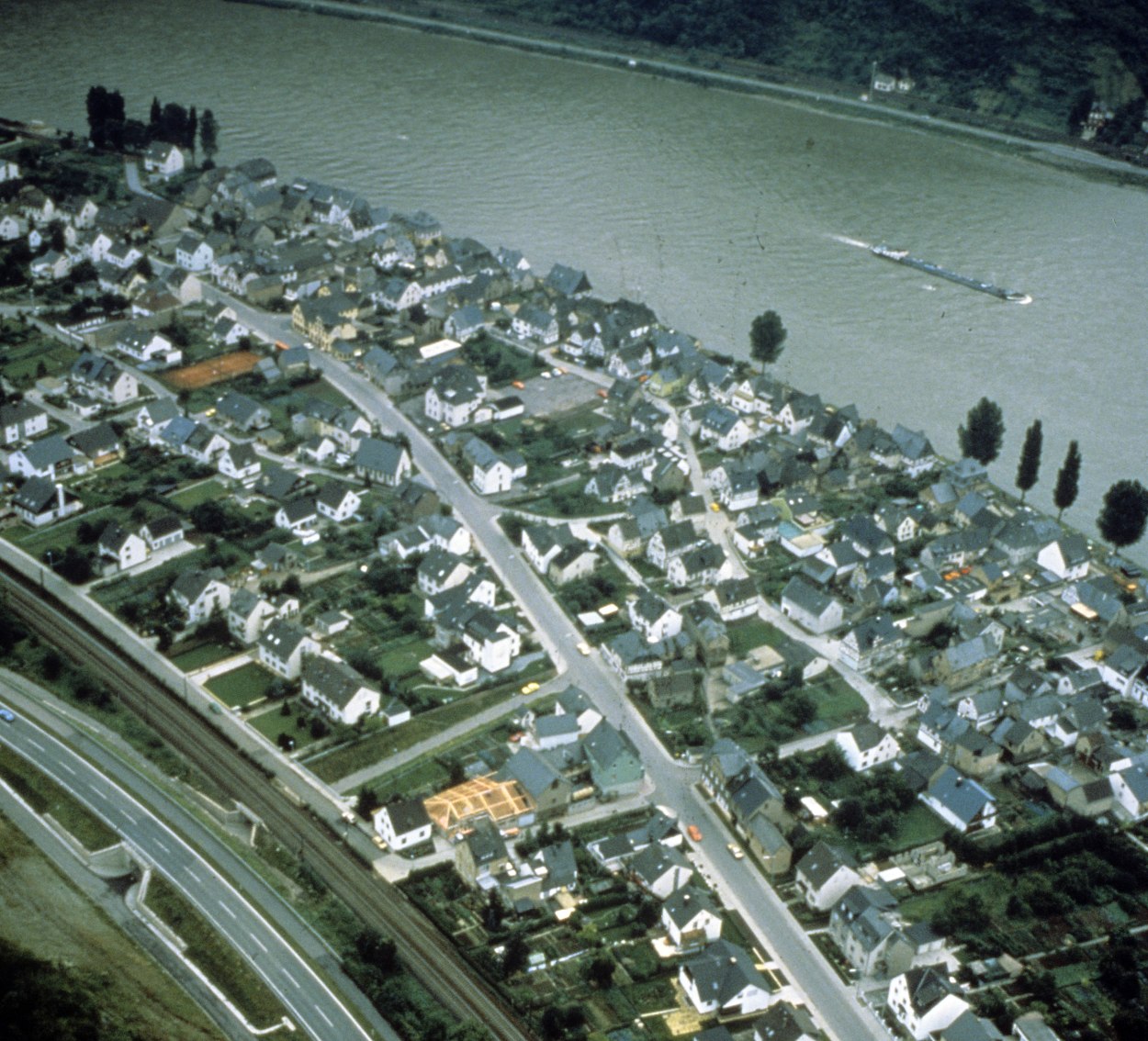 1981 Oberdorf | © Bildarchiv Ortsgemeinde Spay