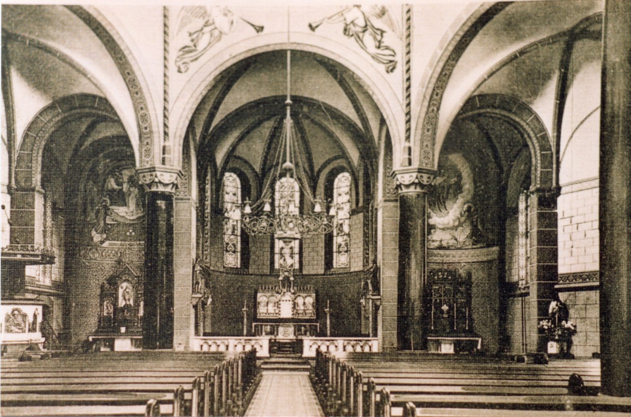 Pfarrkirche Innenraum 1960 | © Bildarchiv Ortsgemeinde Spay