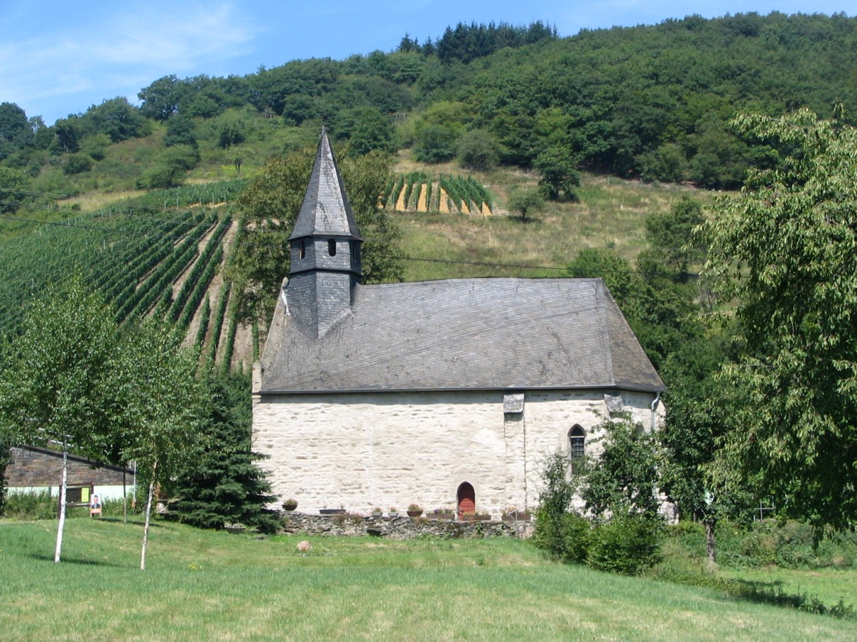 Peterskapelle Sicht vom Rhein | © Rudolf Weber Peterskapelle Sicht vom Rhein | © Rudolf Weber
