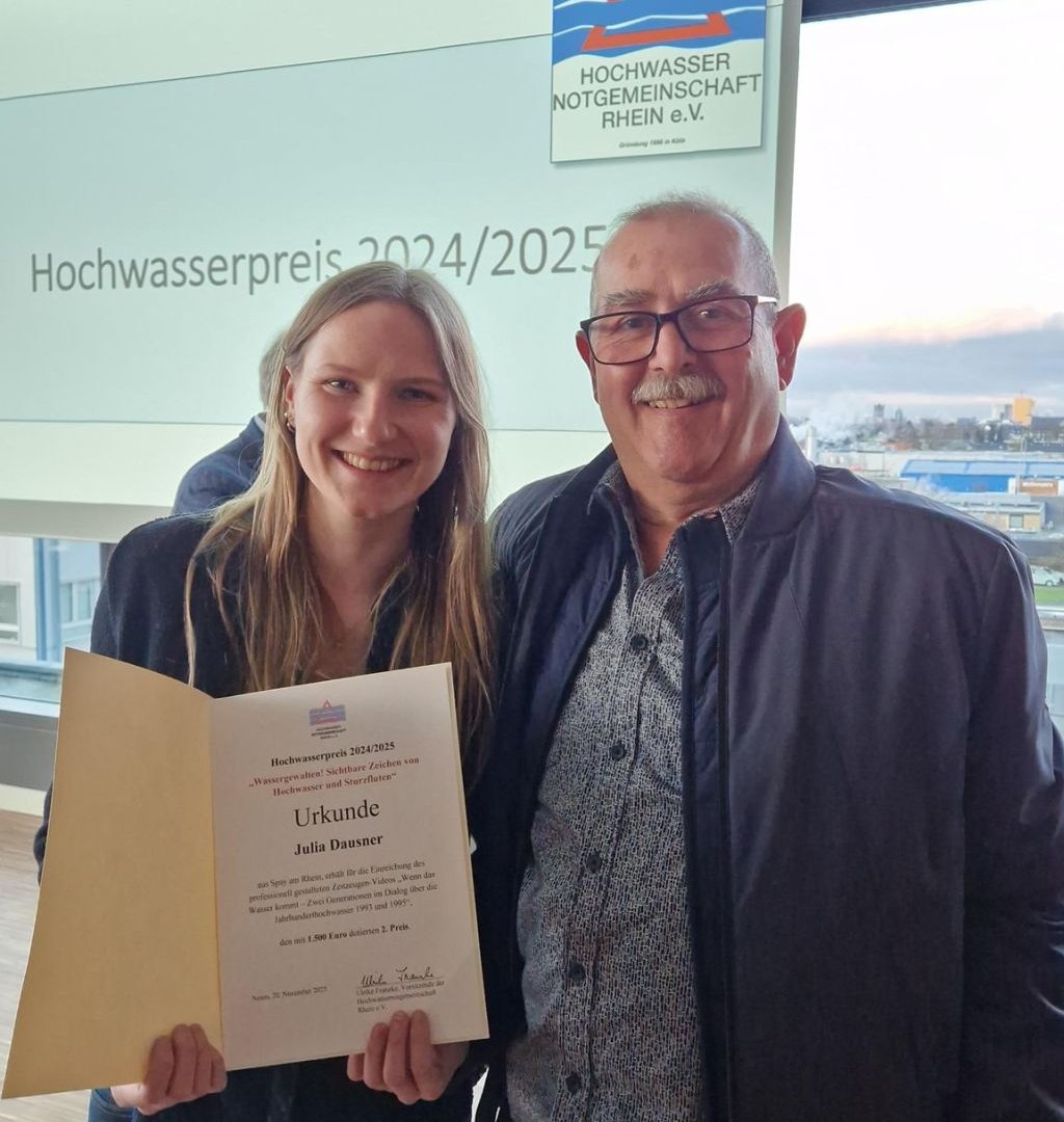 Verleihung Hochwasserpreis | &copy; Ortsgemeinde Spay