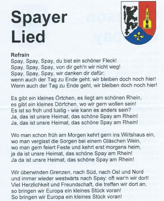 Spay Walzer Deutsch | © Walter Karbach Spay Walzer Deutsch | © Walter Karbach