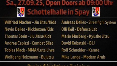 Benefiz Lehrgang für Kampfsportler | © Ortsgemeinde Spay