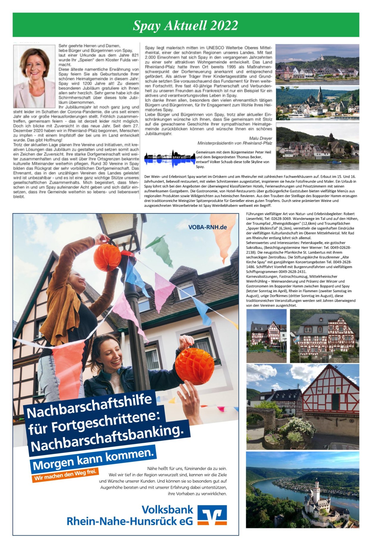  Seite 21 Festzeitung 1200 Jahre Spay | © Ortsgemeinde Spay