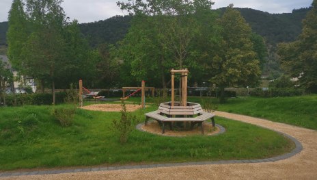 LAmbertuspark Sitzgruppe | &copy; Peter Heil
