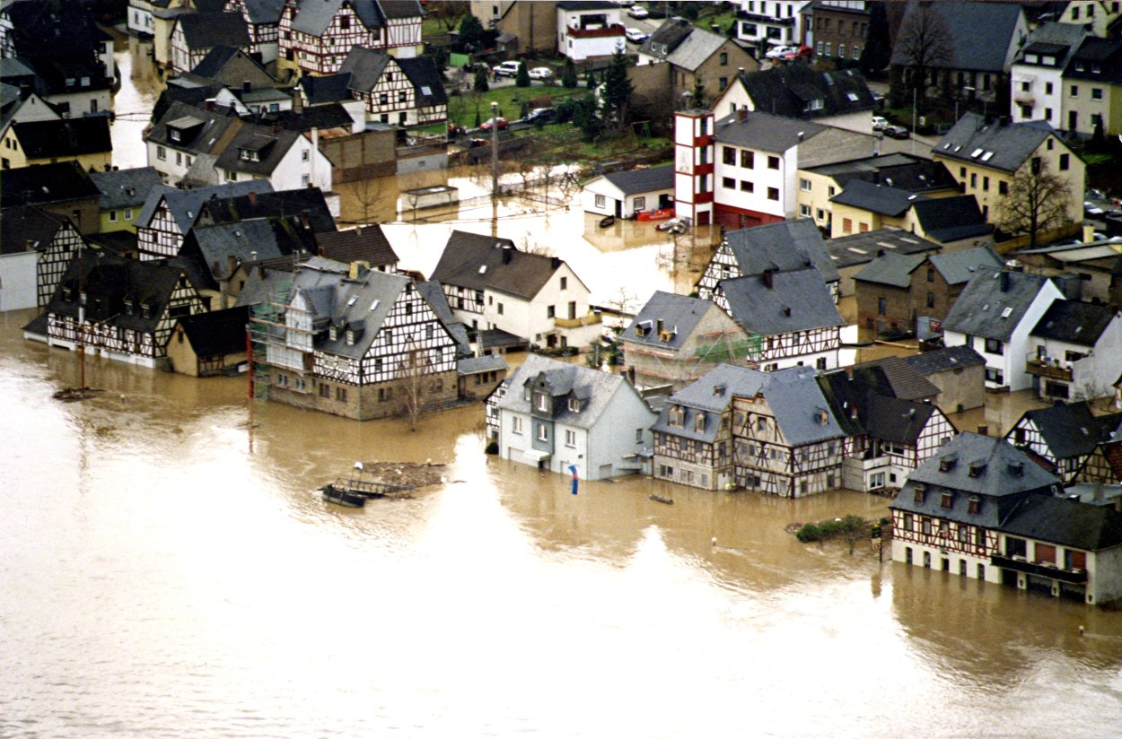 Hochwasser 1993 II | © Bildarchiv Ortsgemeinde Spay