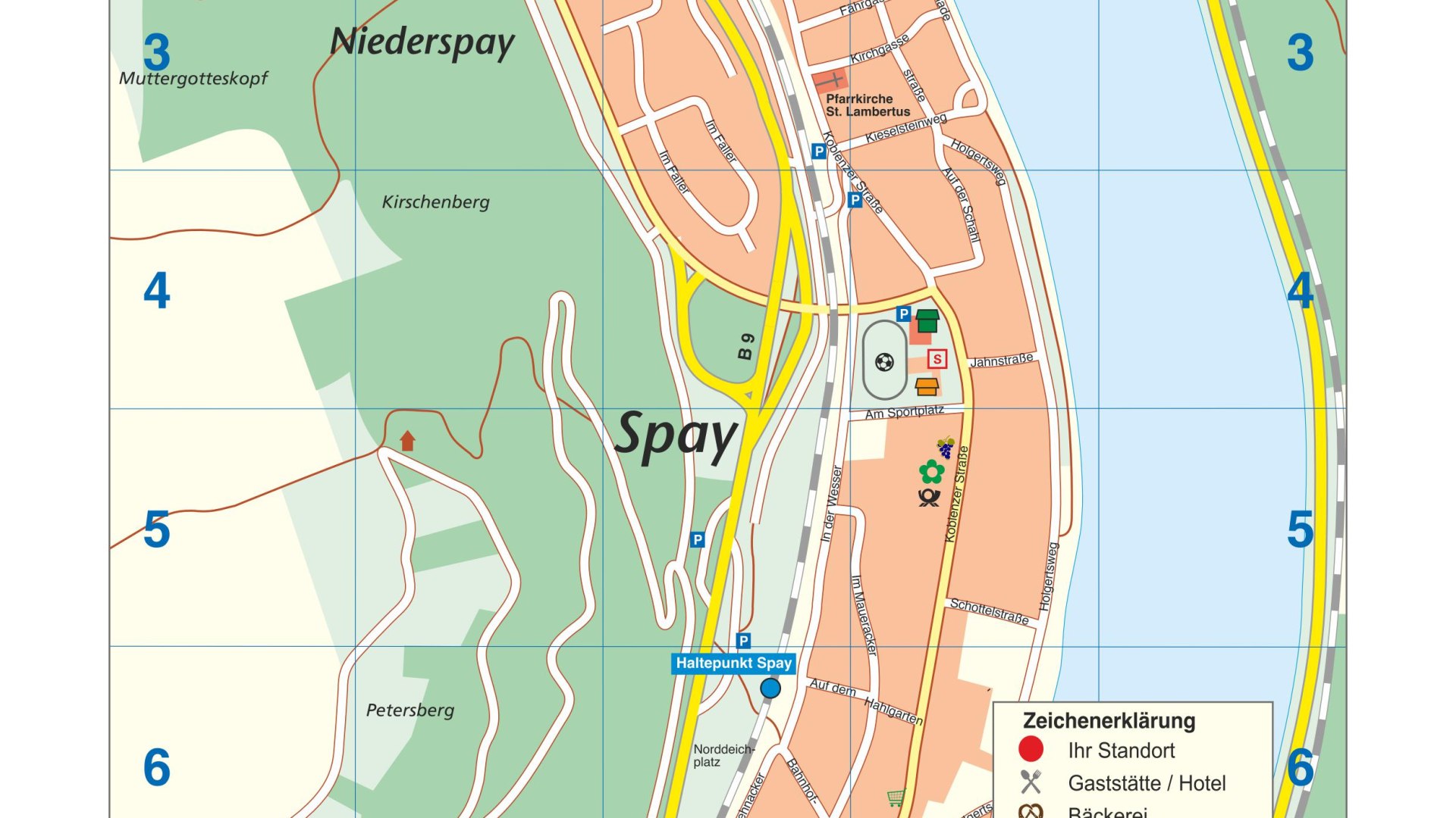 Strassenkarte | © Bildarchiv Ortsgemeinde Spay Strassenkarte | © Bildarchiv Ortsgemeinde Spay