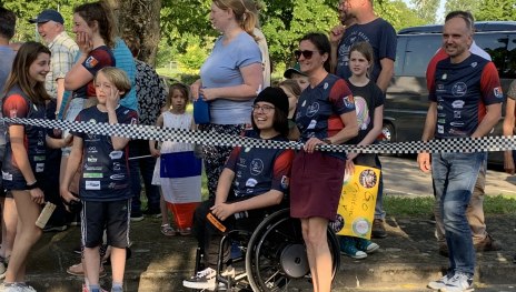 Zielankunft Spendeneinfahrt Christian Volk | © Walter Karbach Zielankunft Spendeneinfahrt Christian Volk | © Walter Karbach