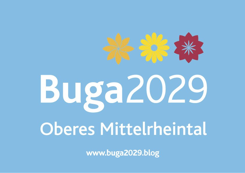 Logo BUGA 2029 mit URL | © Entwicklungsagentur Rheinland-Pfalz e.V.