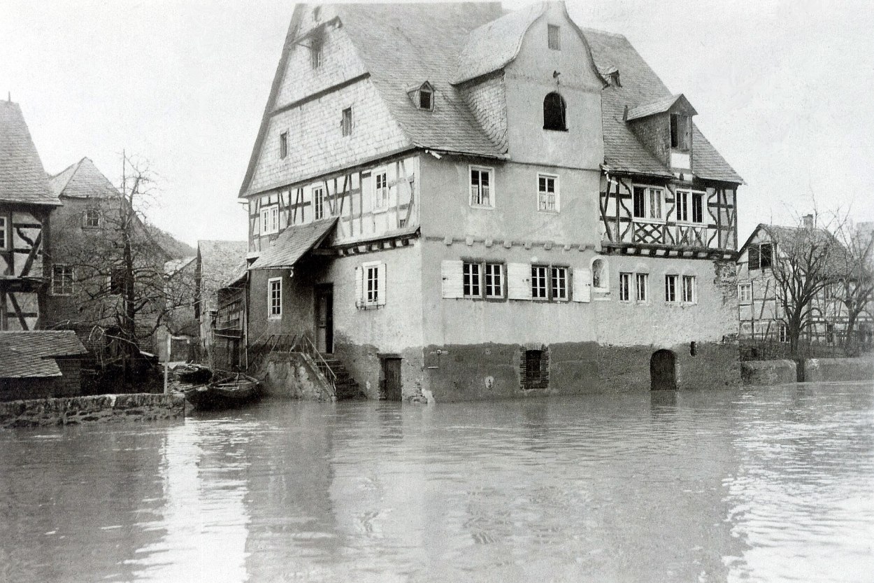 Hochwasser 1920 | © Bildarchiv Ortsgemeinde Spay