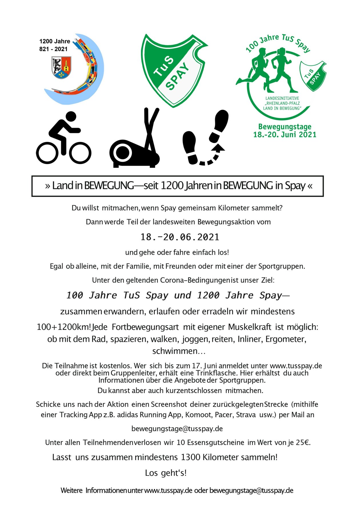 TuS Spay Bewegungstage 2021 | © Christine Werner