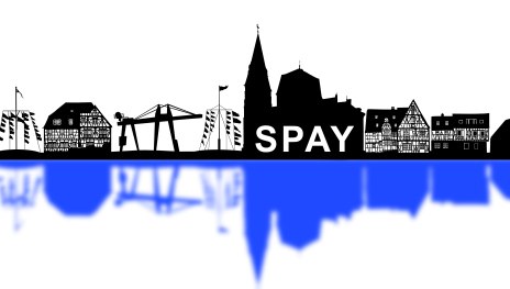Skyline Spay mit Wasserschatten | © Ortsgemeinde Spay