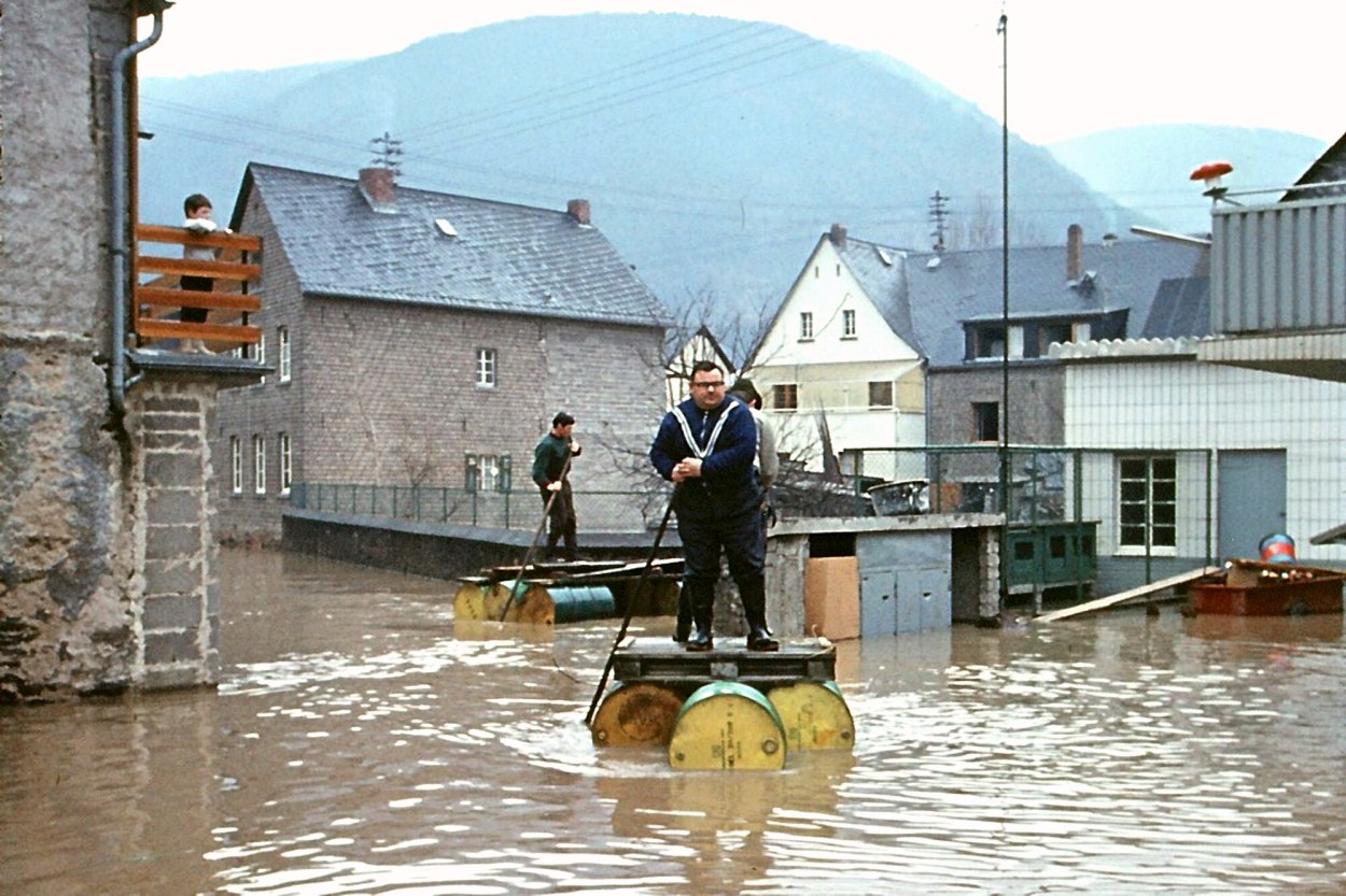 Hochwasser 1970 II | © Bildarchiv Ortsgemeinde Spay Hochwasser 1970 II | © Bildarchiv Ortsgemeinde Spay