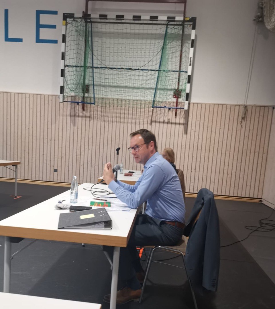 Staatssekretär Dr. Alexander Wilhelm Referent beim Vereinstreffen | © Peter Heil