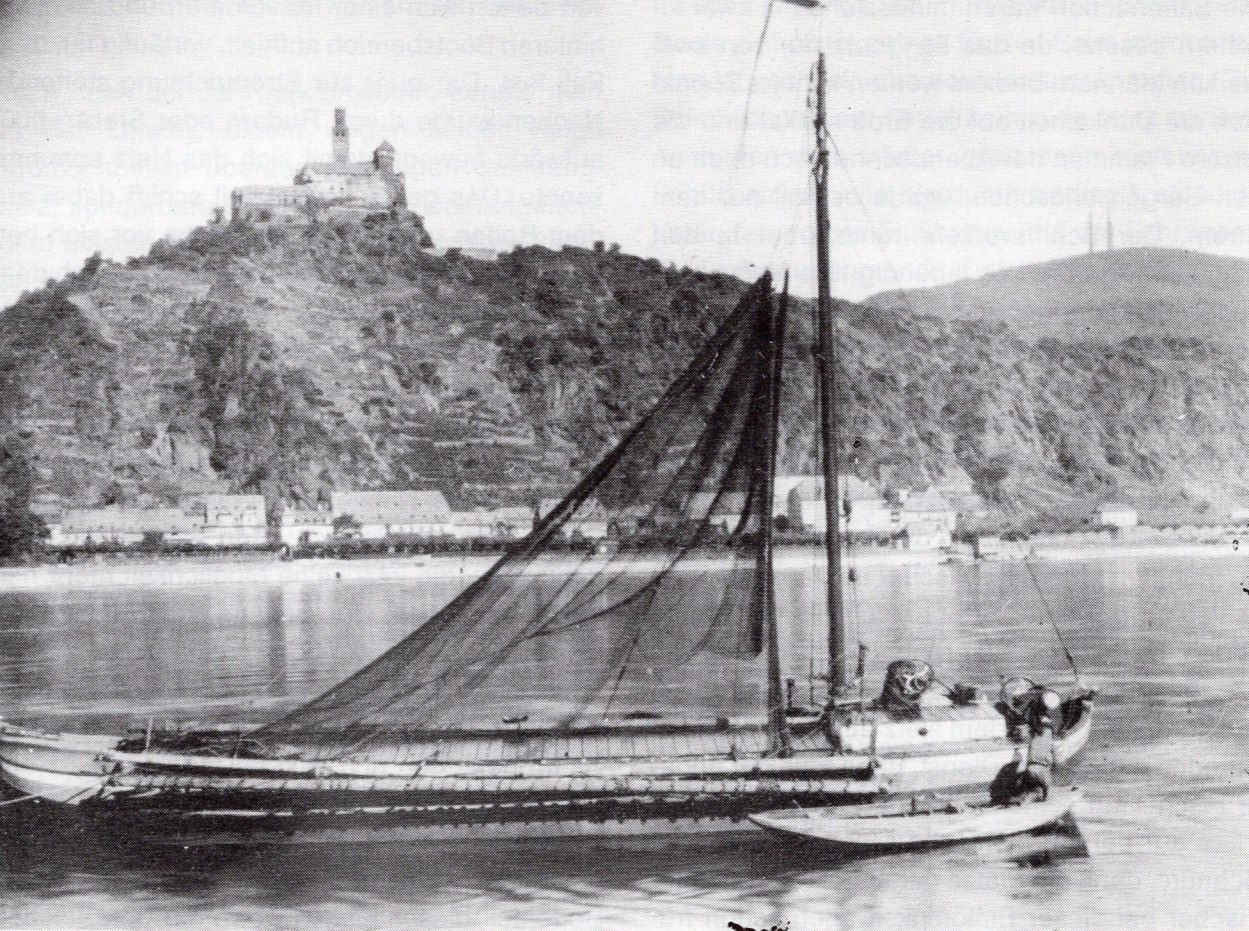 letztes großes Salmfangboot | © Archiv Ortsgemeinde Spay letztes großes Salmfangboot | © Archiv Ortsgemeinde Spay