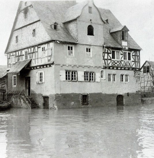 Hochwasser 1920 | © Bildarchiv Ortsgemeinde Spay