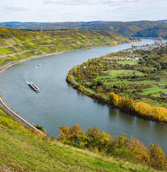 Bopparder Hamm Romantischer Rhein | © Henry Tornow