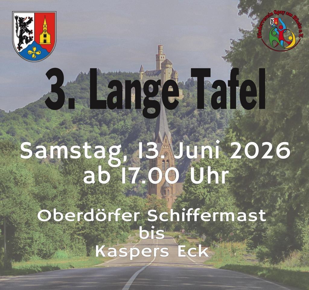 Lange Tafel 2026 | © Förderverein Spay