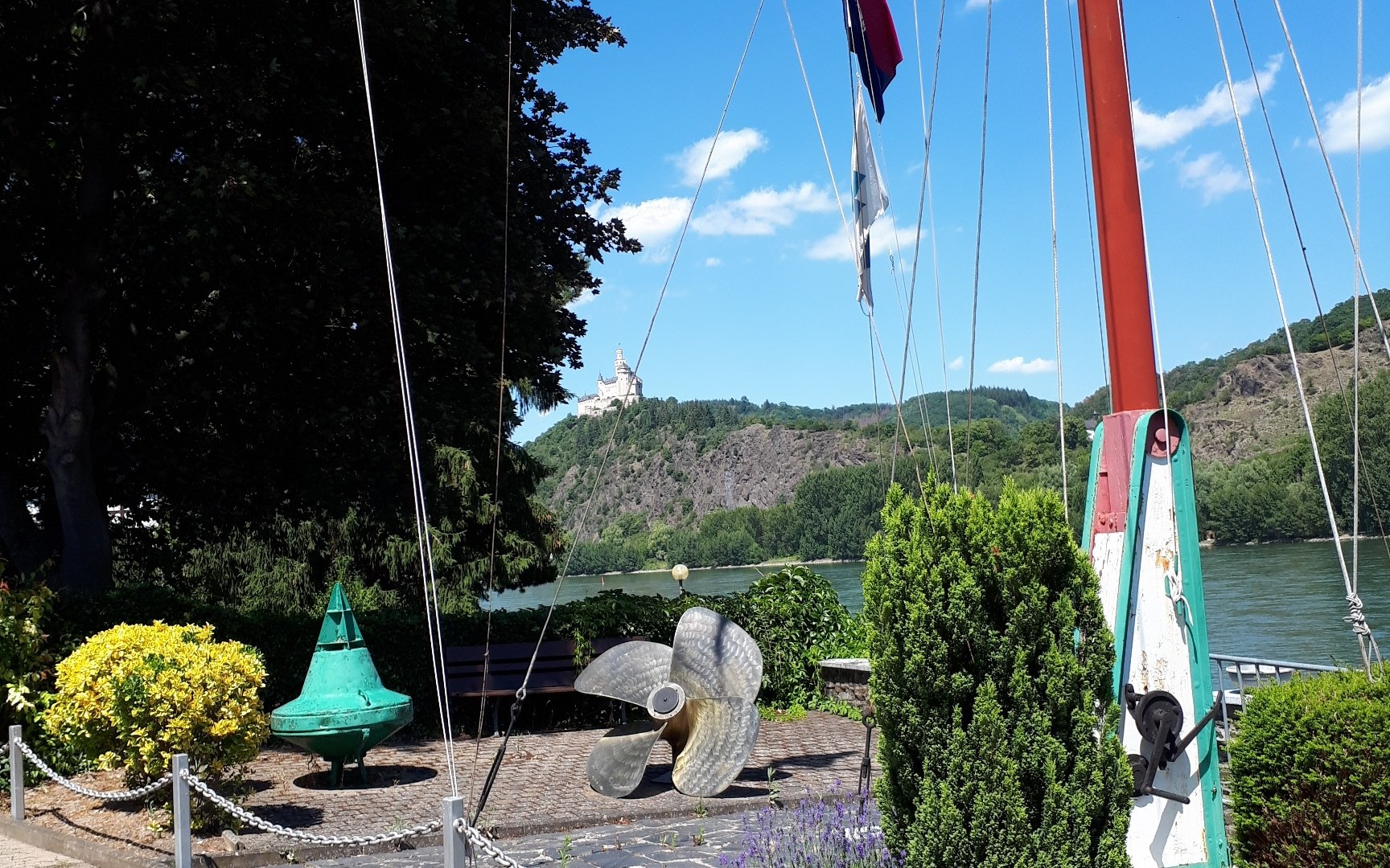 Schiffermast Niederspay | &copy; Thomas Becker