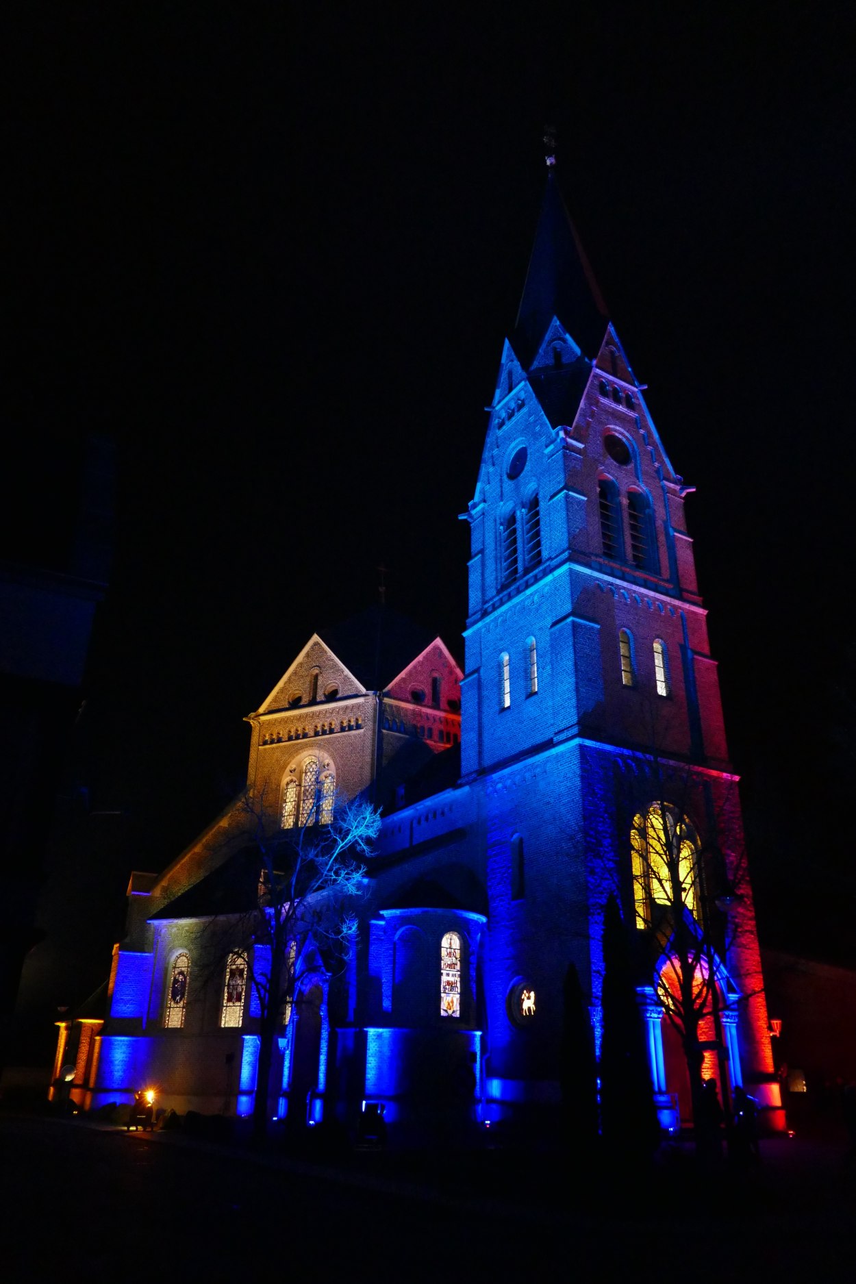 St. Lambertus Rheinleuchten | © Walter Karbach