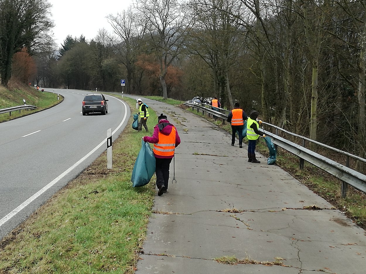 RhineCleanUp und Dreckweg-Tag Spay am 11.09.2021 | © Peter Heil