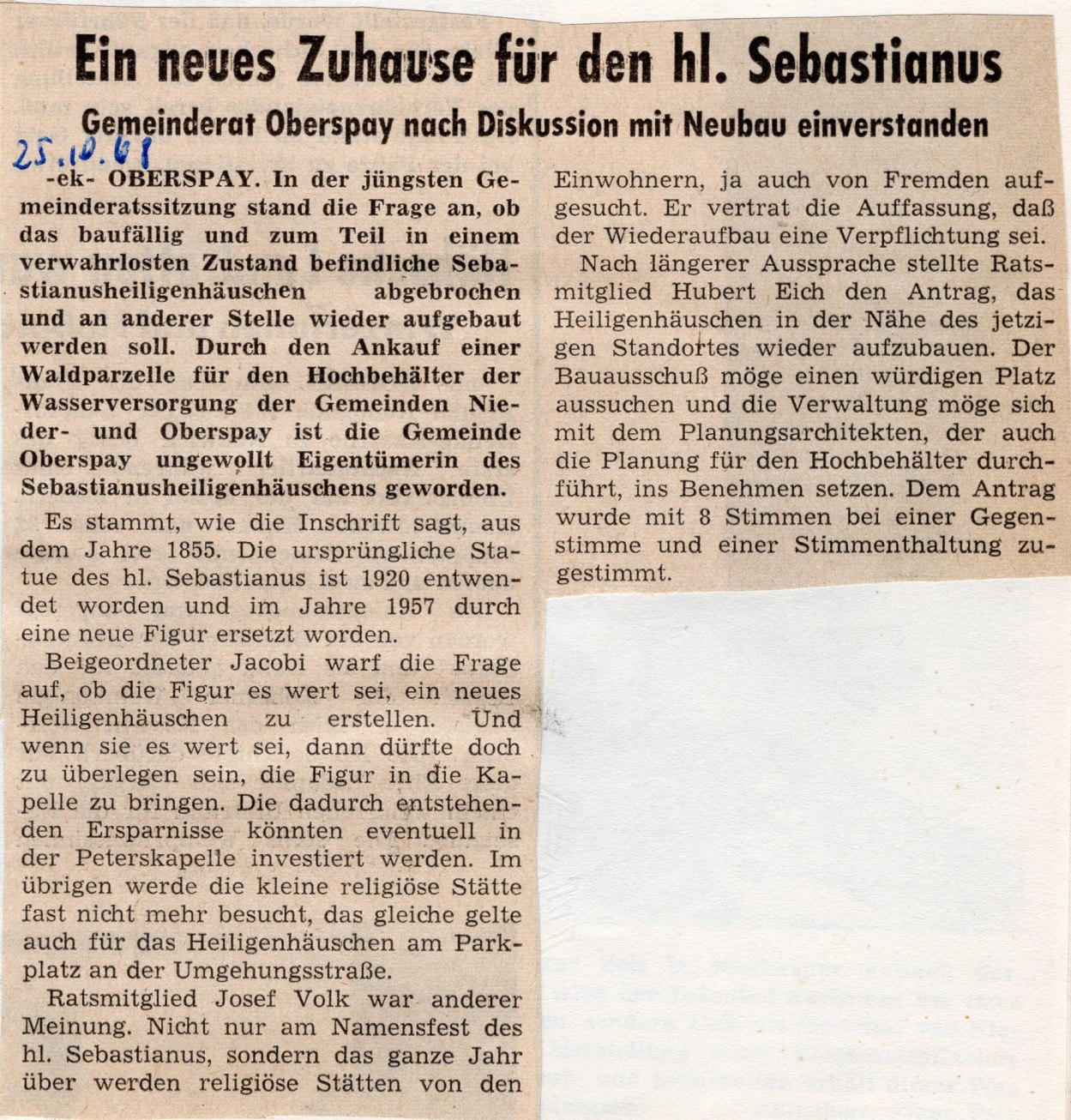 Mit freundlicher Genehmigung der "Rhein-Zeitung“.