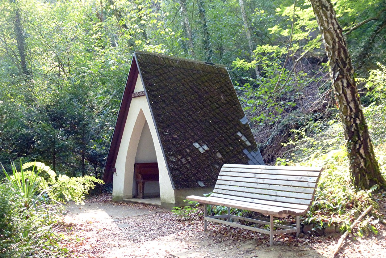 St. Sebastianuskapelle außen neuer Standort | © Bildarchiv Ortsgemeinde Spay