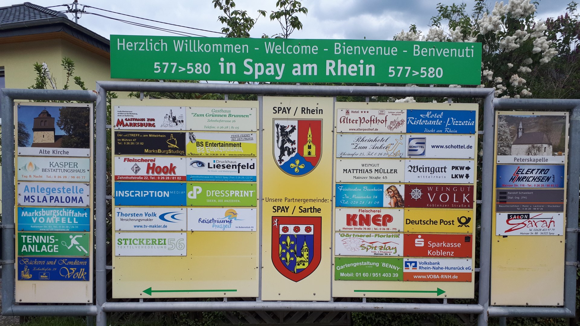 Gewerbeschild | © Thomas Becker Gewerbeschild | © Thomas Becker