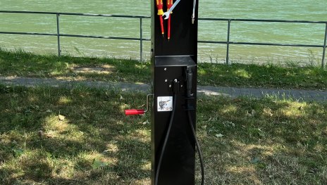 Fahrrad-Reparaturs&auml;ule | &copy; Sven Gerlach