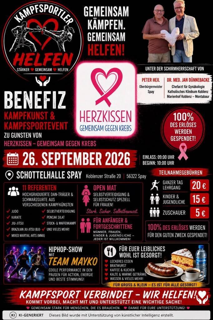 Kampfsportler helfen 2026 | &copy; Ortsgemeinde Spay